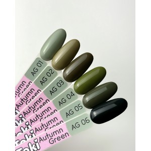 Гель лак Toki-Toki Autumn Green №01,  5мл. Photo 2